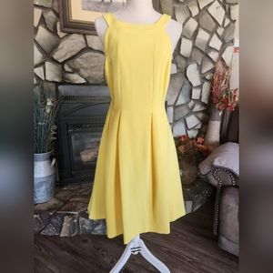 NWT Alex Marie Yellow Summer Dress Size 16 New With Tags